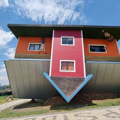 upsidedown house
